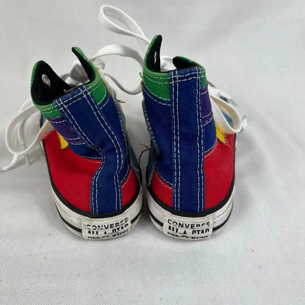 Converse Chuck Taylor All Star Multicolor Patchwork Hi Top Youth 1